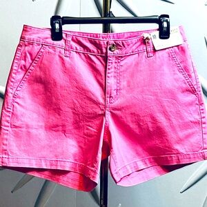 ANA NWT SZ 10 pink shorts w/2 front pockets & 2 rear pockets waist 34” inseam 5”